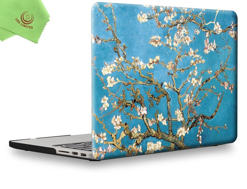 UESWILL Creative Design Smooth Hard Shell Case Compatible with MacBook Pro (Retina, 13 inch, Early 2015/2014/2013/Late 2012), Model A1502/A1425, NO CD ROM, Wintersweet - Image 1